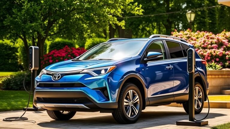 toyota rav4 hybrid charging options
