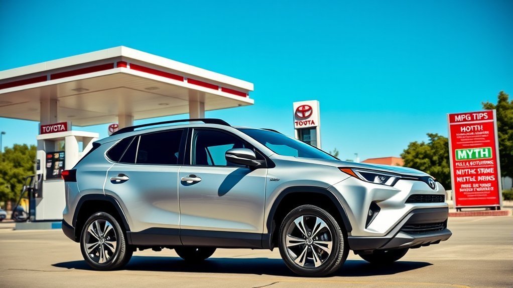 toyota rav4 hybrid fuel details