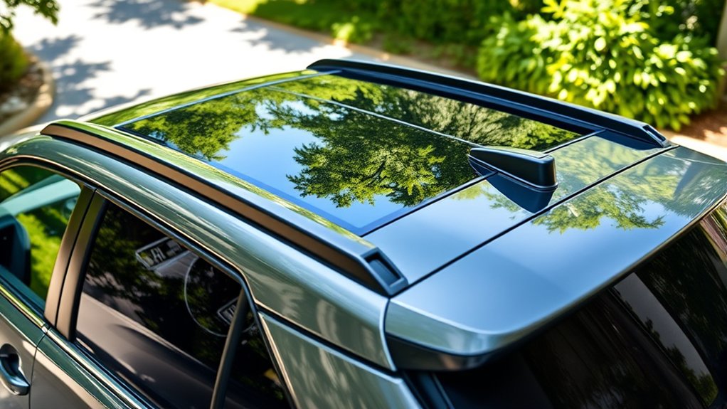 toyota rav4 hybrid sunroofs