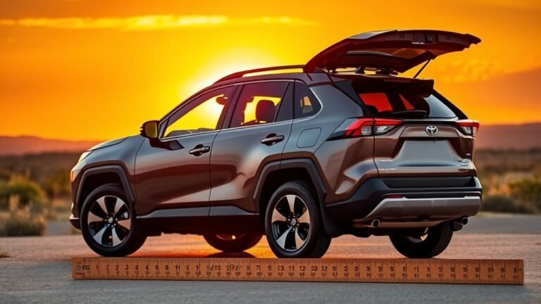 toyota rav4 le dimensions explained