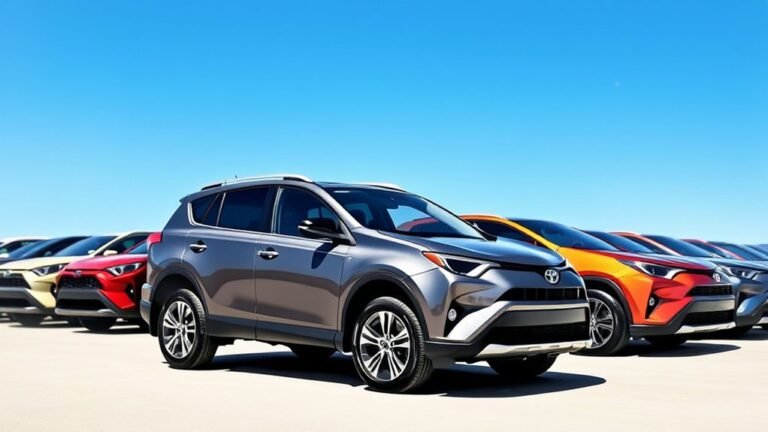 toyota rav4 le sunroof options