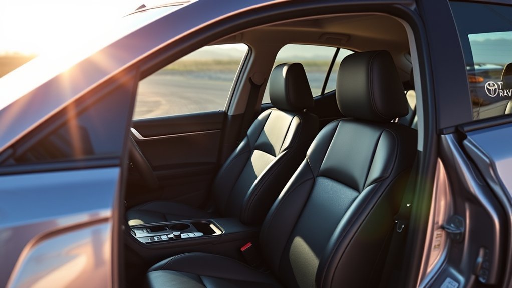 toyota rav4 leather seats availability