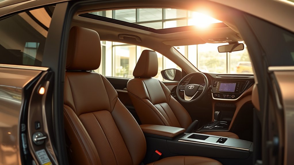 toyota rav4 limited leather seats