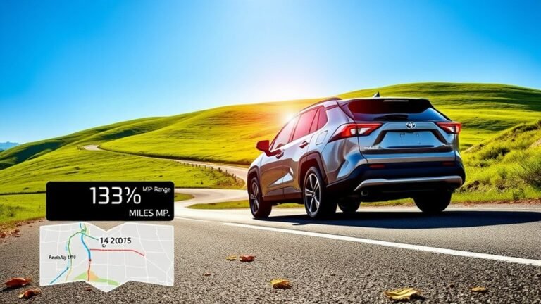 toyota rav4 mileage range