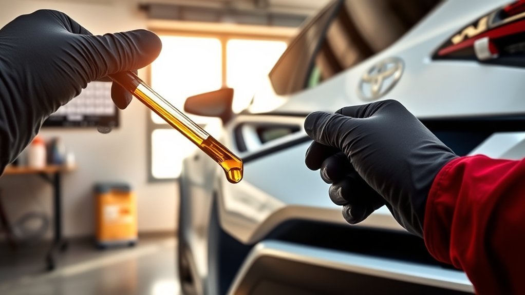 Toyota RAV4 oil change intervals for normal and special driving conditions