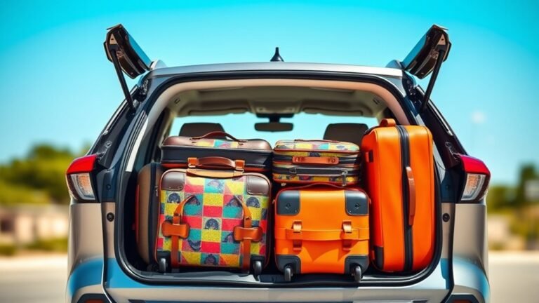 toyota rav4 suitcase capacity