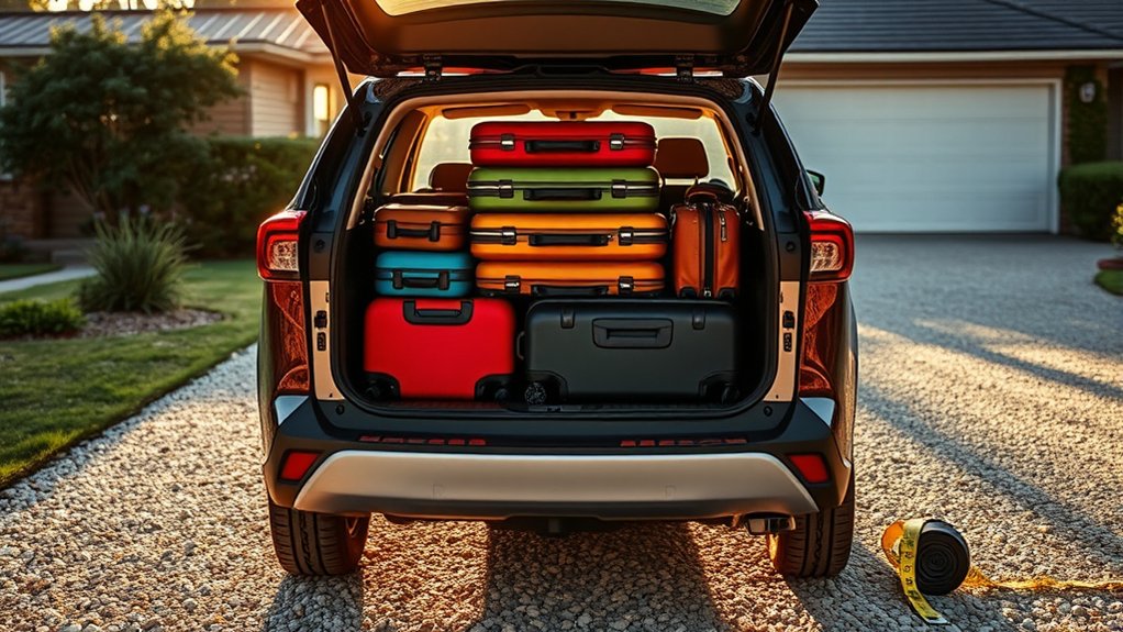 toyota rav4 suitcase capacity
