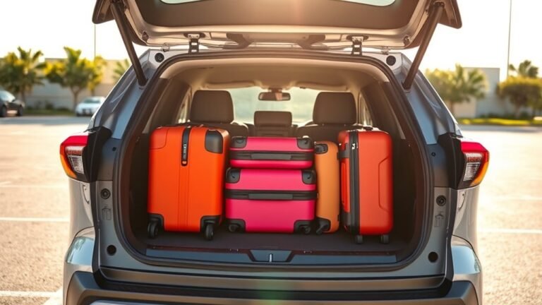 toyota rav4 trunk capacity