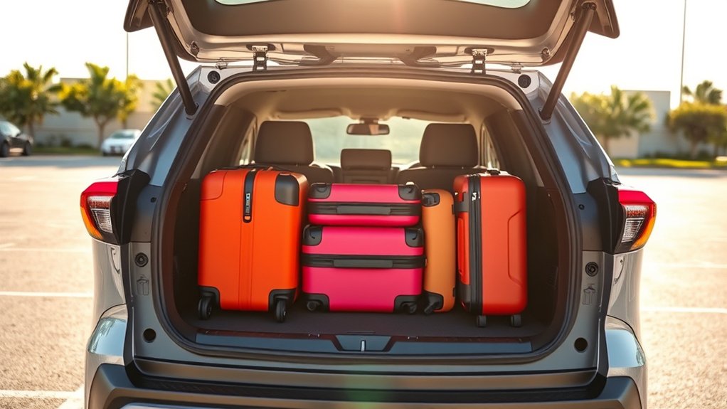 toyota rav4 trunk capacity
