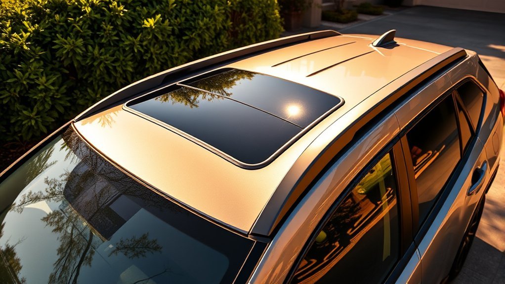 toyota rav4 xle sunroof options