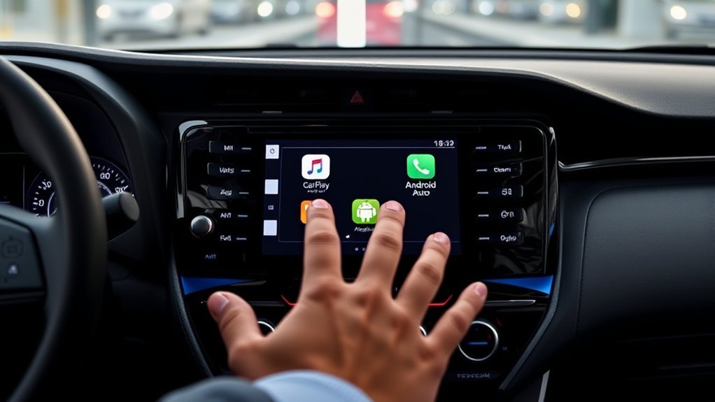 Troubleshooting Apple CarPlay and Android Auto connection problems in a Toyota RAV4