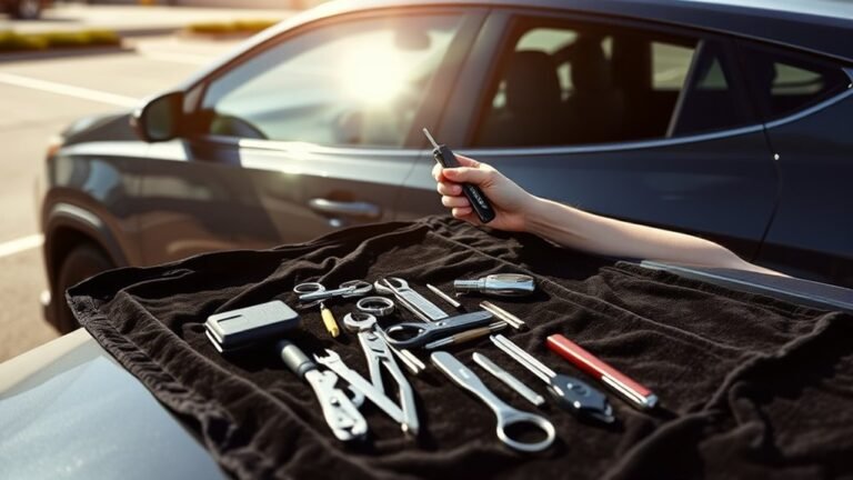 unlocking toyota rav4 safely