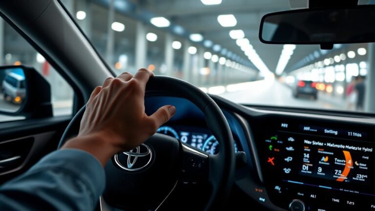 update rav4 hybrid display