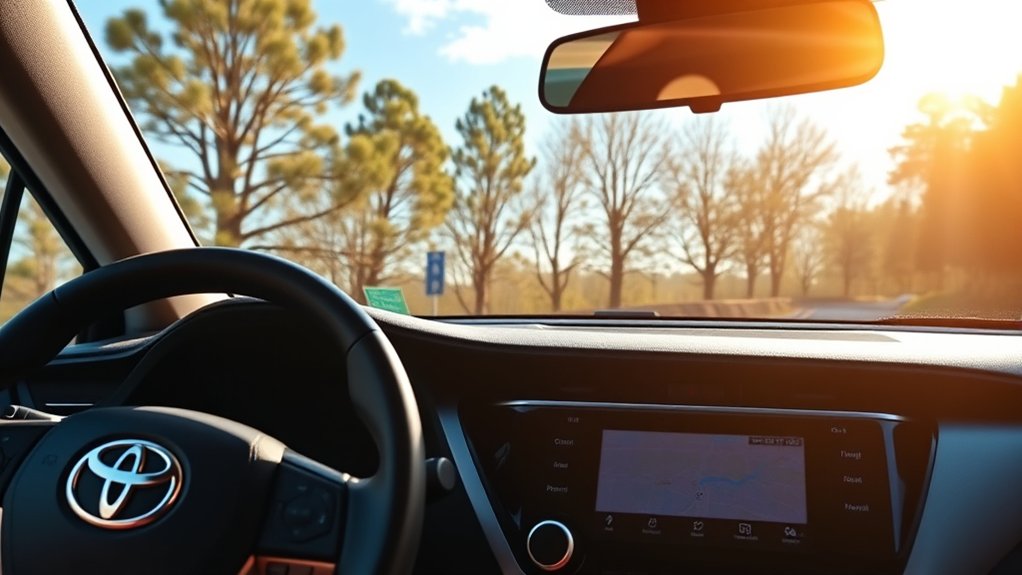 Toyota RAV4 voice commands for built-in navigation