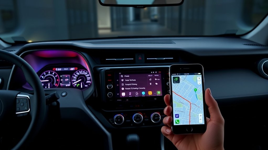 Wireless Apple CarPlay pairing process for a 2023 Toyota RAV4