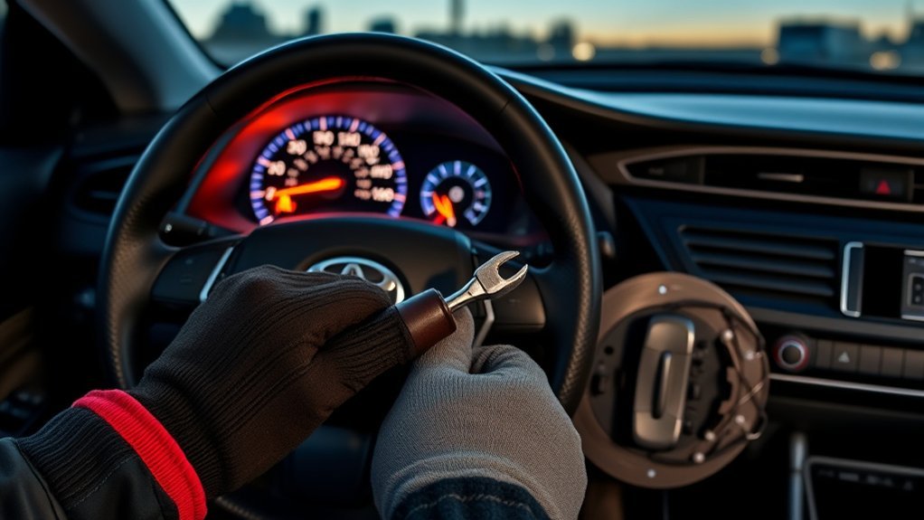 Toyota Camry ABS wheel-speed sensor and related component replacement procedure