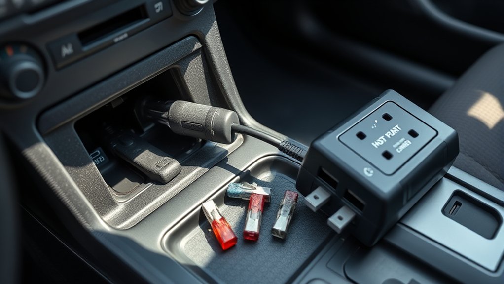 How different 12V adapters can affect Toyota Camry outlet contact, current draw, and reliability