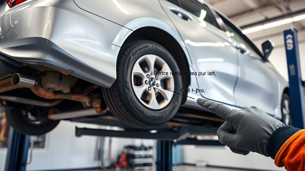 Toyota Camry rust damage that needs professional inspection