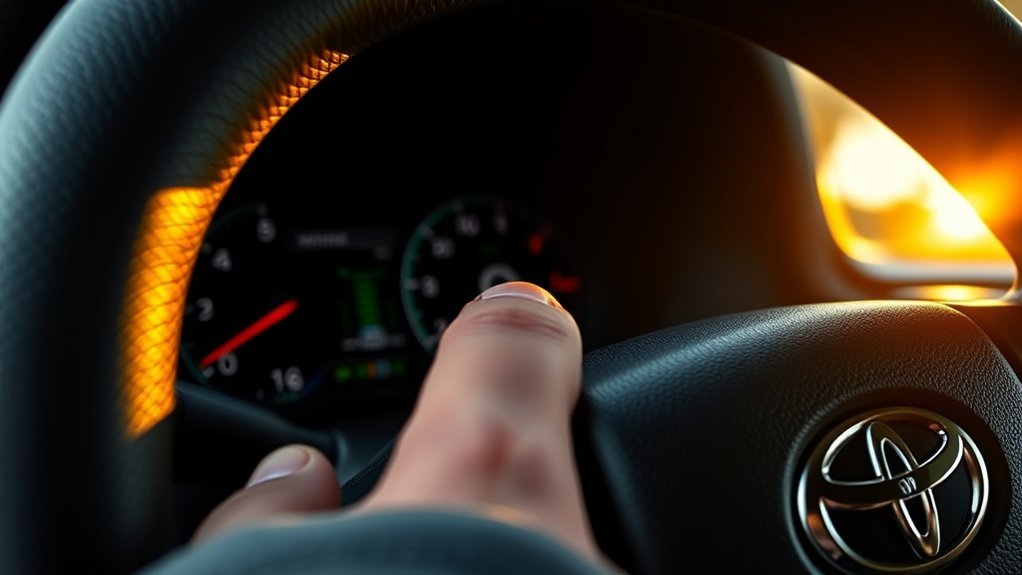 Adjusting Toyota Tacoma DRCC following distance setting
