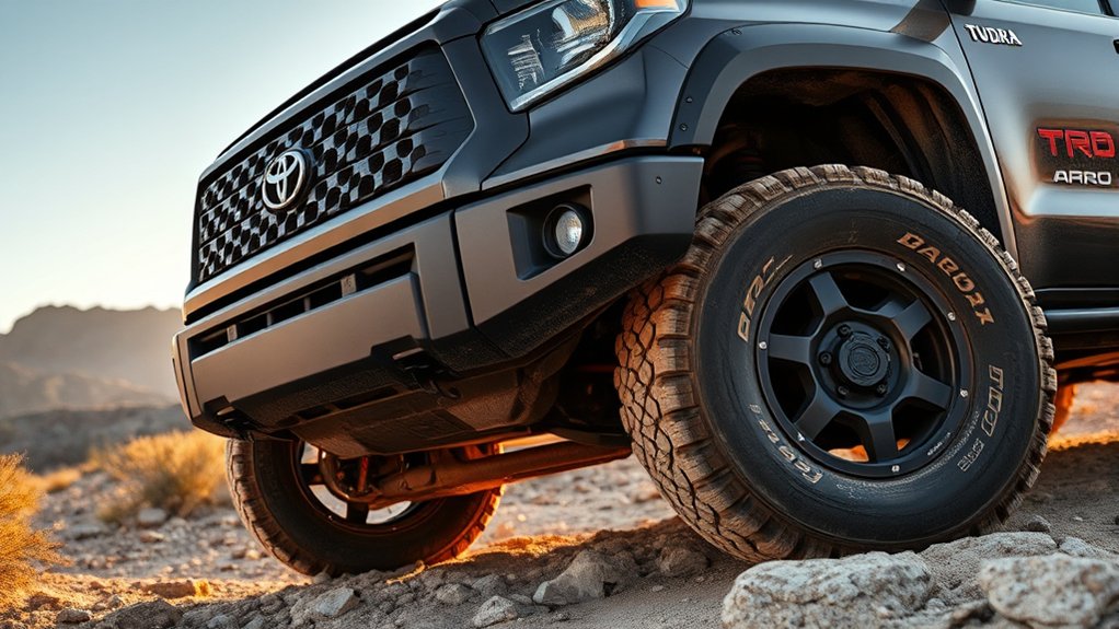 Toyota Tundra TRD Pro equipped for off-road driving