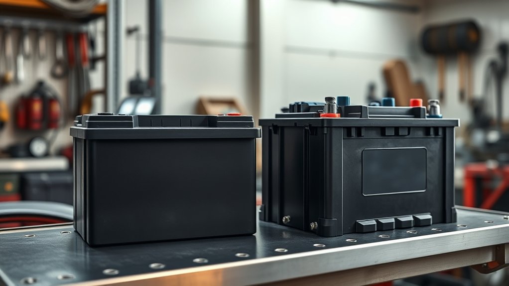 AGM battery construction and spill-resistant power for a Toyota Camry
