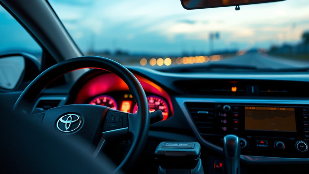 Safe troubleshooting steps for a Toyota Camry airbag warning light