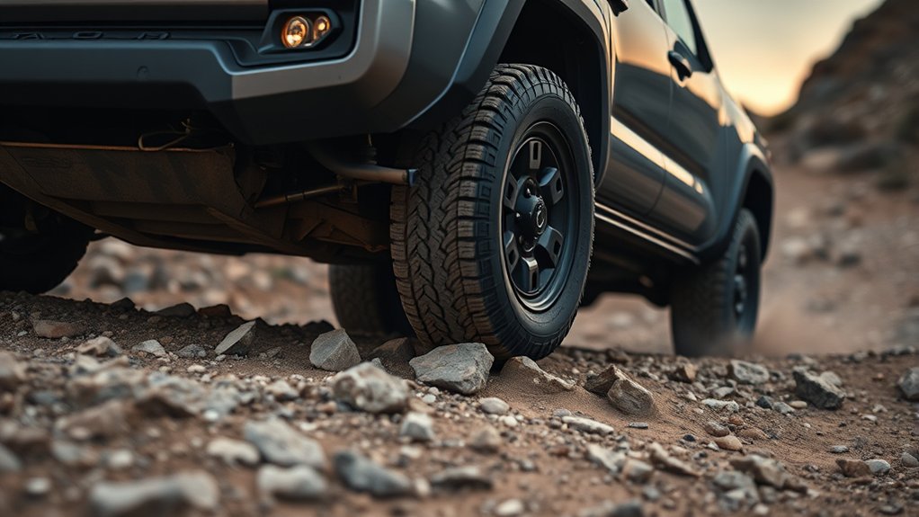 Toyota Tacoma A-TRAC traction control illustration