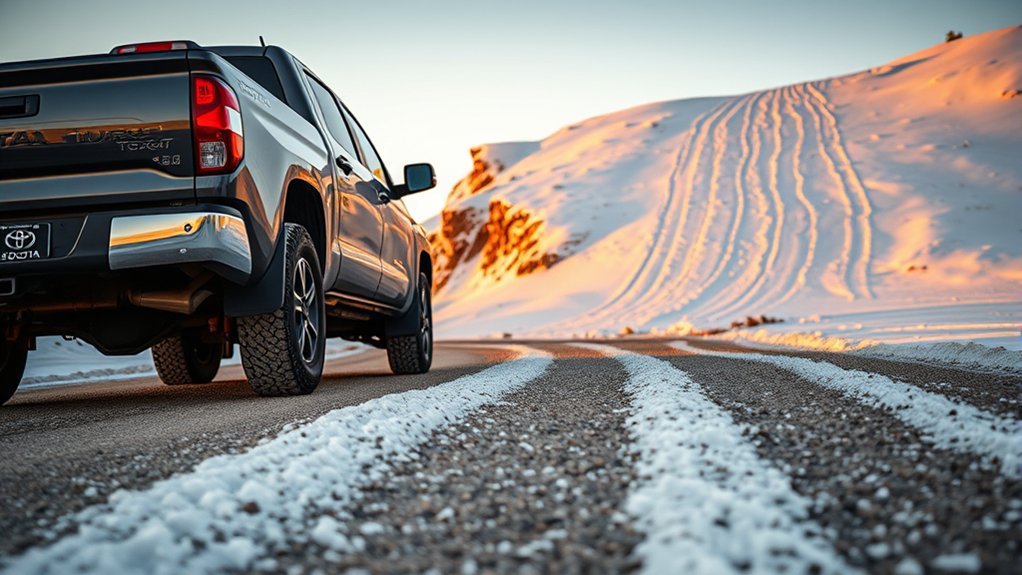 Toyota Tundra avoiding common four-wheel-drive mistakes on mixed terrain