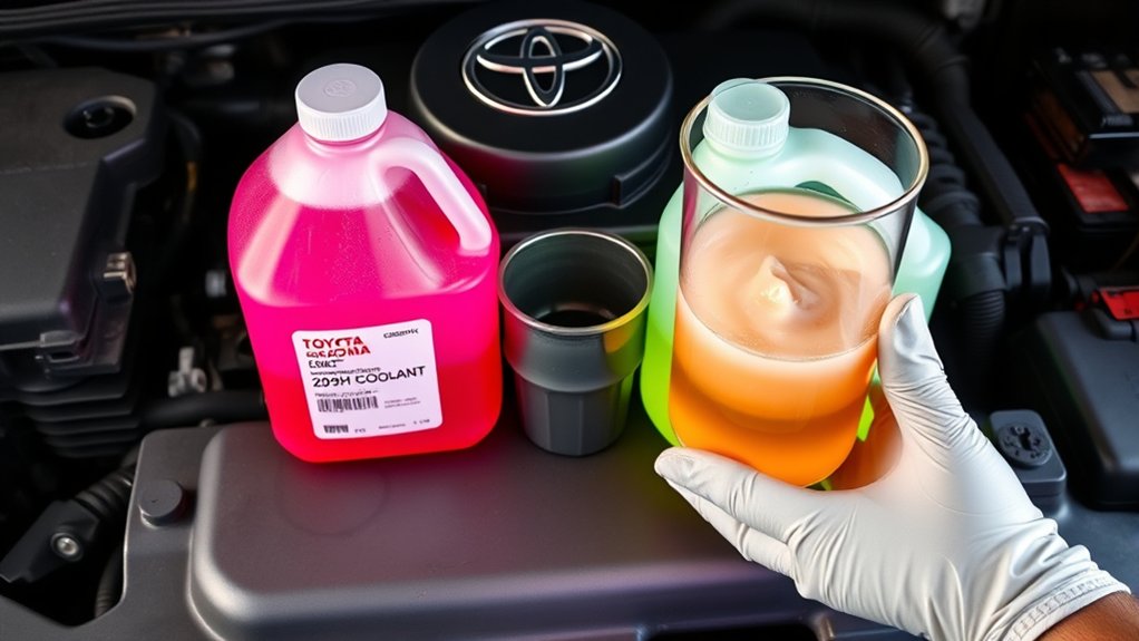 avoid mixing coolant types
