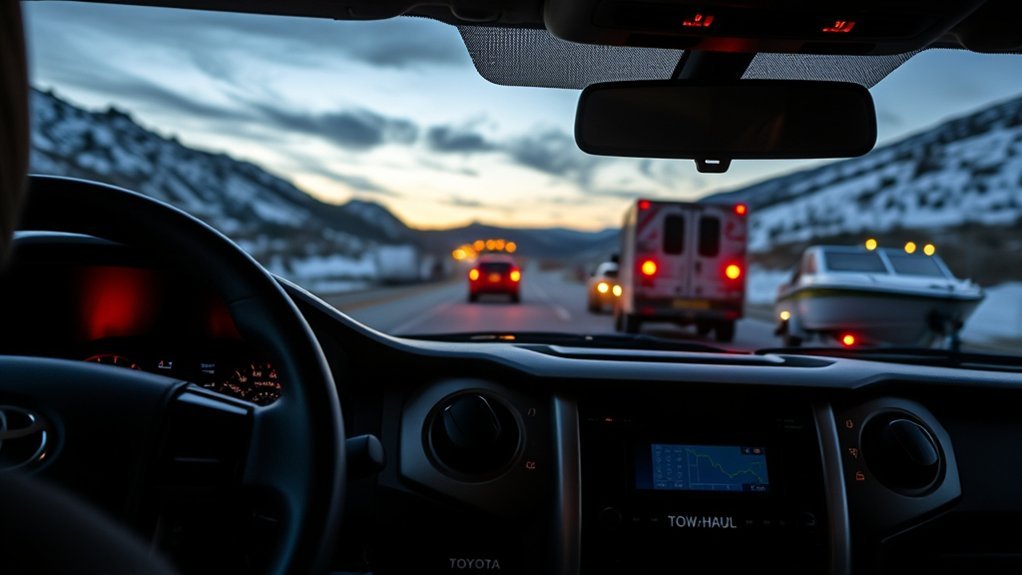 Driver avoiding common Toyota Tundra Tow Haul mode mistakes