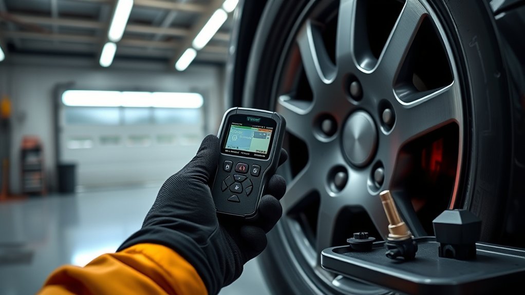 technician avoiding common TPMS reset, programming, and relearn mistakes