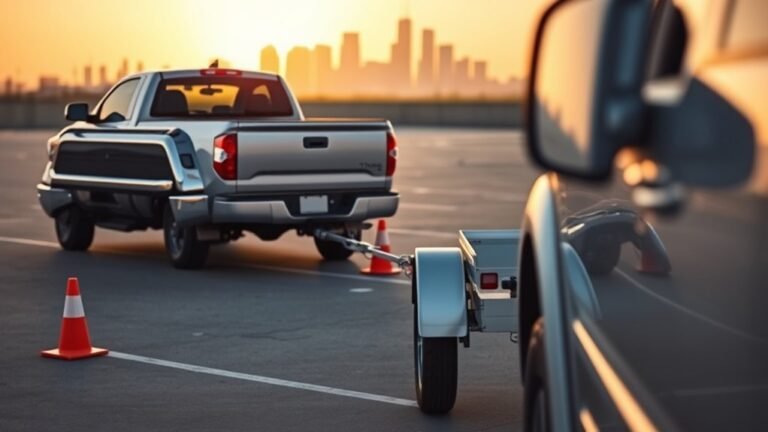 backing up a trailer