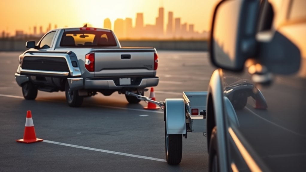 backing up a trailer