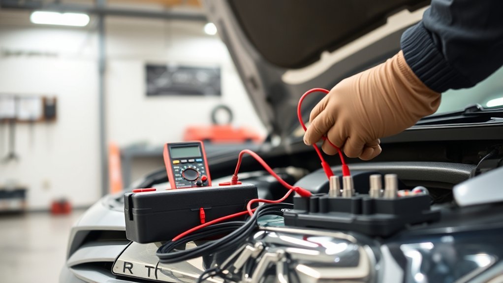 Testing and resolving parasitic battery drain in a Toyota Camry