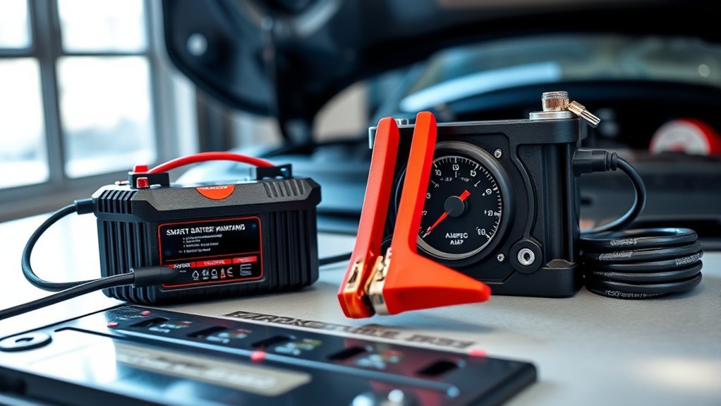 battery maintainers vs trickle chargers