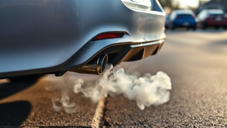 blue smoke exhaust issues