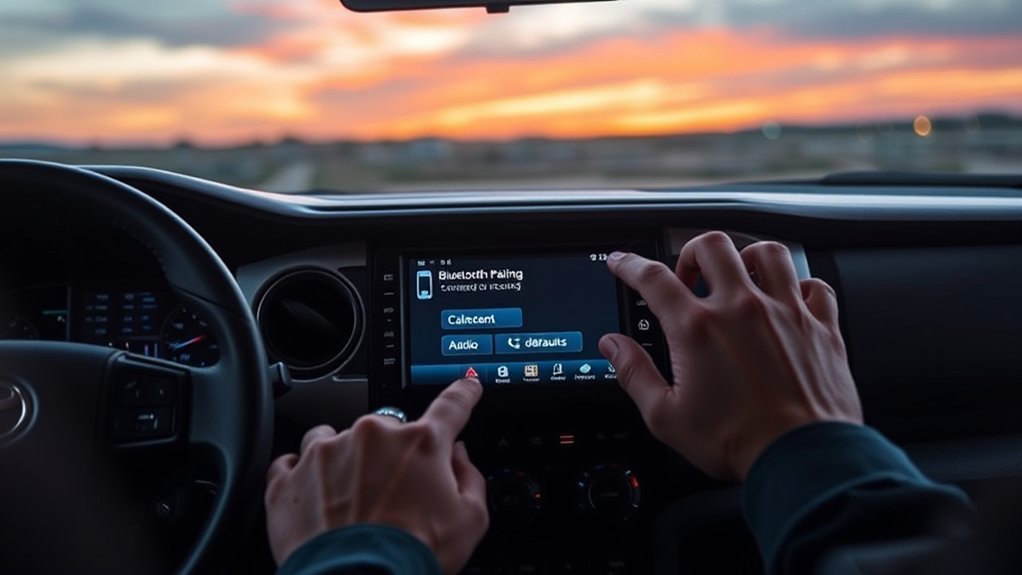 bluetooth connection setup confirmed
