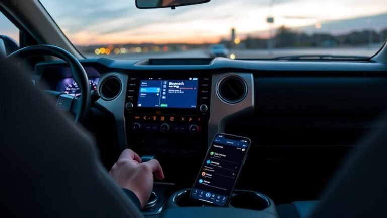 bluetooth pairing toyota tundra