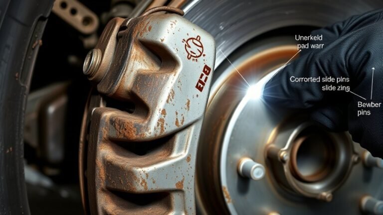 brake caliper lifespan signs