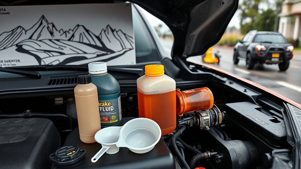 Toyota Tacoma brake fluid selection guide for driving conditions