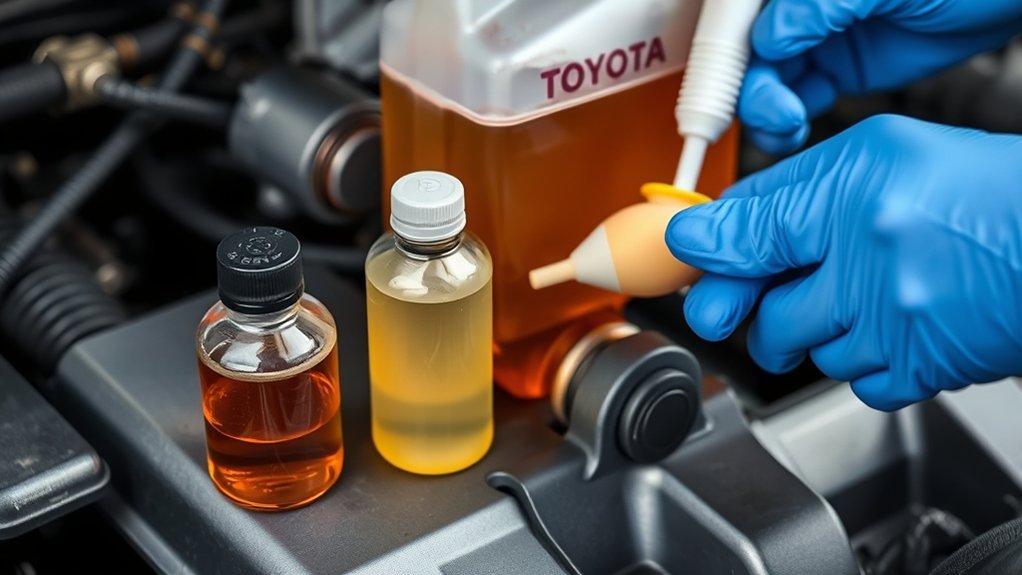 brake fluid specification comparison