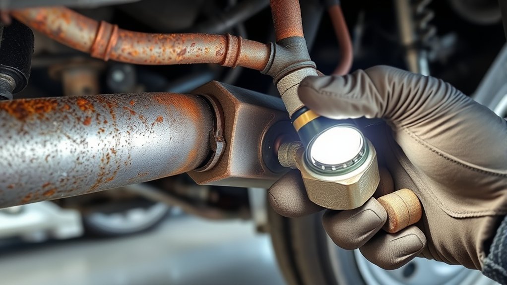 Warning signs of a damaged or leaking Toyota Camry brake line