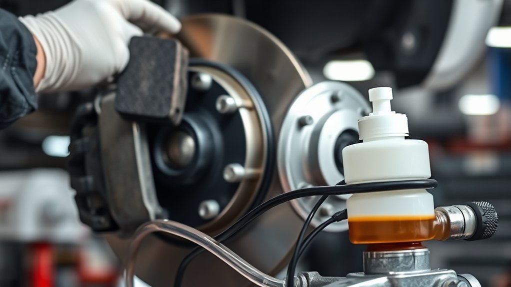 Vehicle brake maintenance supporting safe and consistent stopping