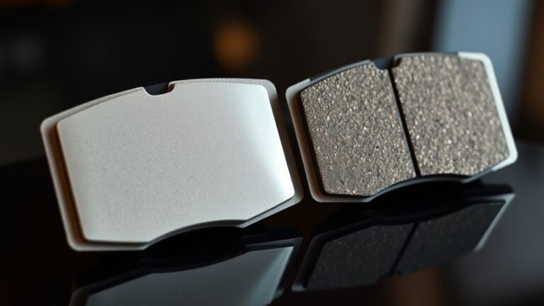 brake pad material comparison