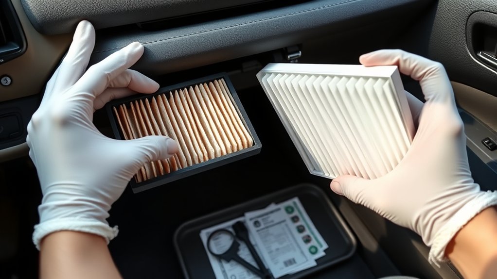Comparing Toyota Camry cabin air filter replacement costs and filter types