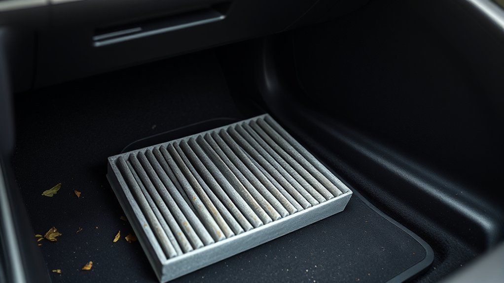 cabin air filter odors