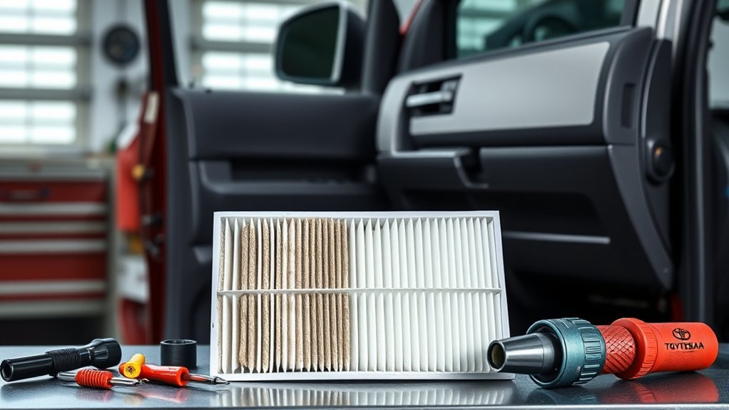 cabin air filter tools