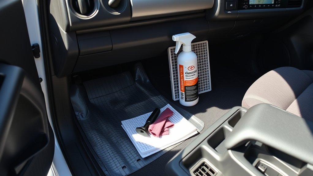 cabin odor prevention tips