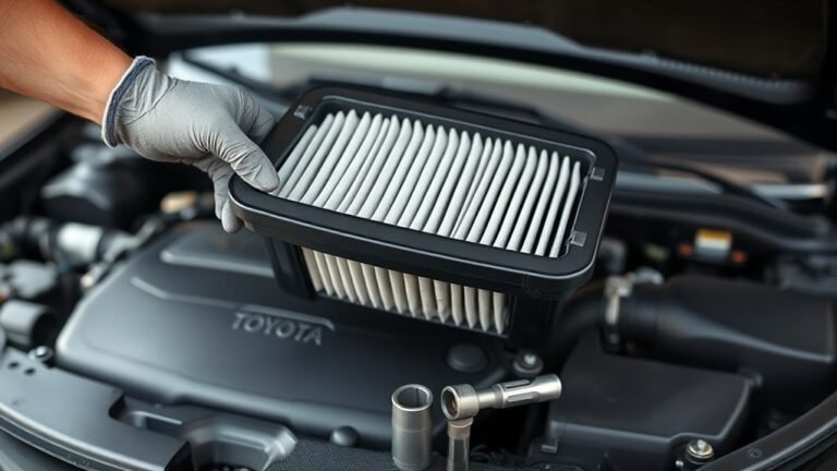 camry air filter replacement schedule