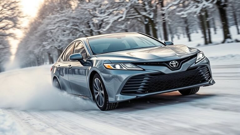 camry awd slippery road performance